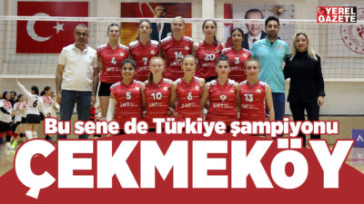 Bu sene de Karabük’te gerçekleştirilen İşitme Engelliler Türkiye şampiyonu Çekmeköy