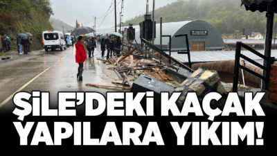 İstanbul Büyükşehir Belediyesi’nin (İBB), kaçak yapılarla olan mücadelesi devam ediyor.