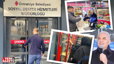 Ümraniye Belediyesi, ihtiyaç sahibi vatandaşların temel ihtiyaçlarını karşılayabilmesi için başlattığı