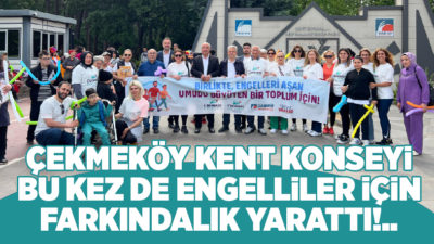 Hafta sonu Çekmeköy, anlamlı bir etkinliğe ev sahipliği yaptı. Çekmeköy