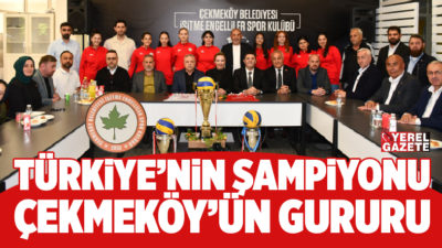 İşitme Engelliler Ligi 2024-25 sezonunda namağlup Türkiye şampiyonu olan Çekmeköy’ün