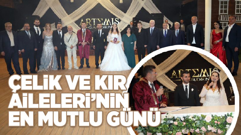 Çekmeköy Kaymakamı Resul Çelik’in kızı Duygu Çelik ile Taylan Kır,