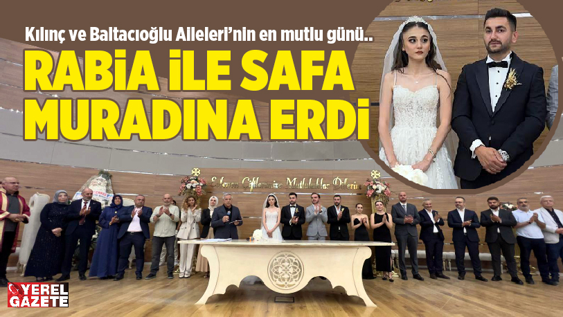 Hafta sonu gerçekleşen nikah töreni ile hayatlarını birleştiren Çekmeköy Hüseyinli