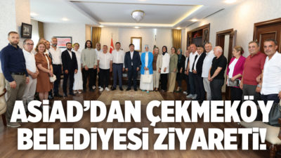 Saha çalışmaları kapsamında Çekmeköy Belediye Başkanı Orhan Çerkez’e istişare ve