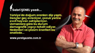 Türkiye’de doğum oranları dip yaptı. Gençler geç evleniyor, çocuk yerine