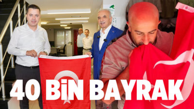 Cumhurbaşkanı Recep Tayyip Erdoğan’ın “Terörsüz Türkiye” hedefi doğrultusunda yaptığı bayrak