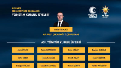 Yeni ilçe başkanı Fatih Sırmacı ile yeni bir yapılanma sürecine