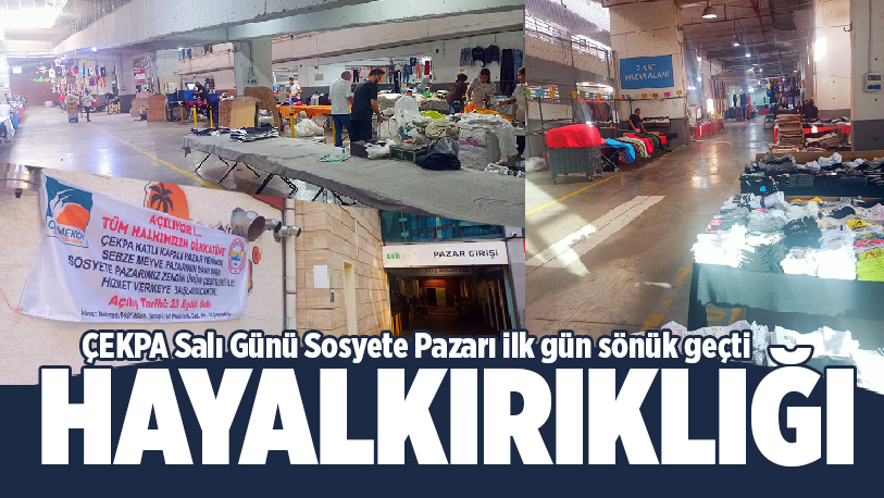 Çekmeköy’de faaliyet gösteren kapalı pazar alanı ÇEKPA’da bir süredir hazırlıkları