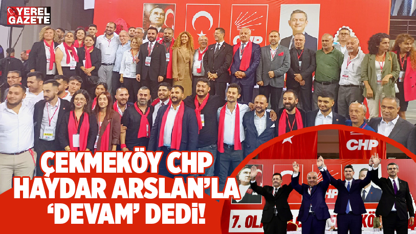 Hafta sonu 7. olağan kongresini İBB Spor Kompleksi’nde gerçekleştiren Cumhuriyet