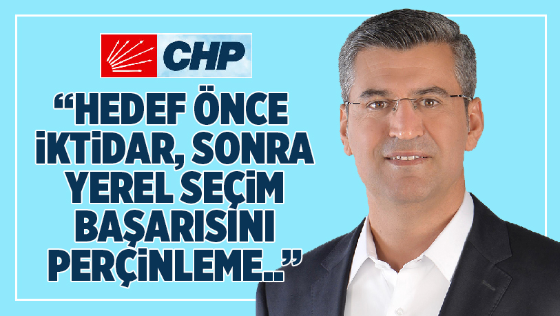 Hafta sonu yapılacak CHP Çekmeköy kongresinde ilçe başkan adaylığını açıklayan