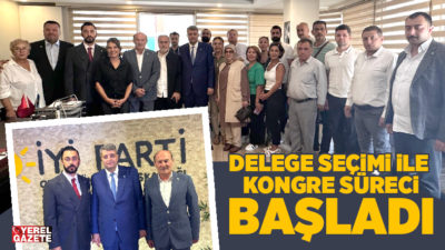 Olağan kongre sürecini başlatan İYİ Parti, mahalle delegasyon seçimleri ile