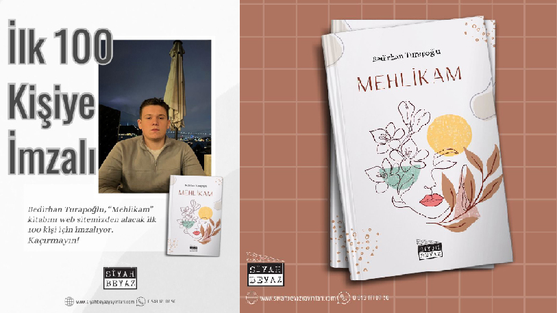 17 yaşında genç bir şair olan Bedirhan Turapoğlu, edebiyat dünyasına