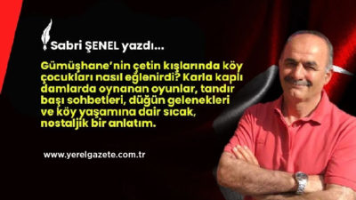 Gümüşhane’nin çetin kışlarında köy çocukları nasıl eğlenirdi? Karla kaplı damlarda