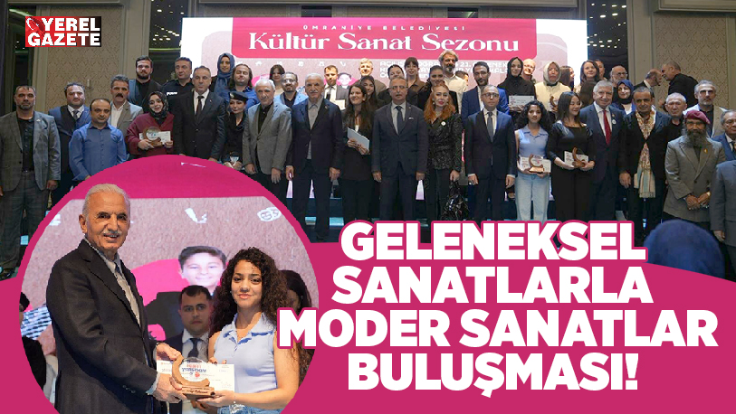 2025-2026 Kültür ve Sanat Sezonu Ödül Töreniyle Start Verdi!.. Ümraniye Belediyesi, 2025-2026 kültür sanat sezonunun açılışını ‘21’nci Geleneksel Uluslararası
