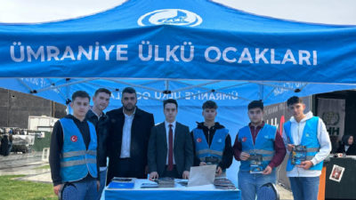 Ümraniye Ülkü Ocakları, yeni eğitim-öğretim döneminin başlamasıyla birlikte, ortaöğretimli öğrencilerin