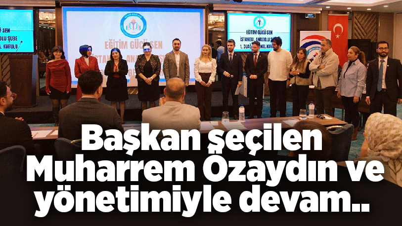 Eğitim Gücü Sendikası, İstanbul’un Anadolu Yakası’nda örgütlenme sürecini kararlılıkla tamamladı.