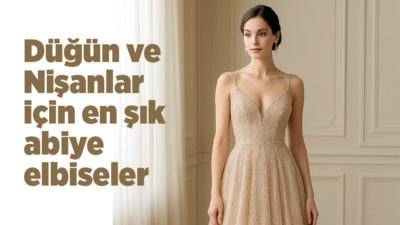 Düğün ve nişan gibi özel kutlamalar, şık ve dikkat çekici