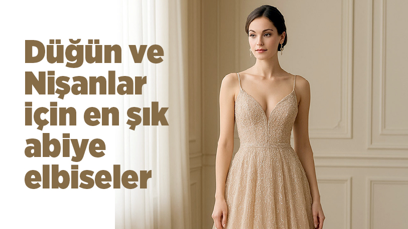 Düğün ve nişan gibi özel kutlamalar, şık ve dikkat çekici