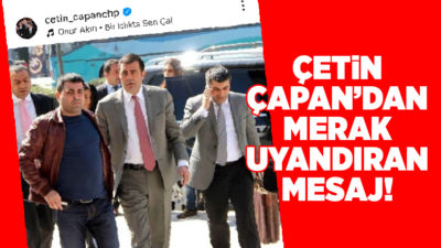 Cumhuriyet Halk Parti’li Çetin Çapan, sosyal medya üzerinden yaptığı “Başlayalım