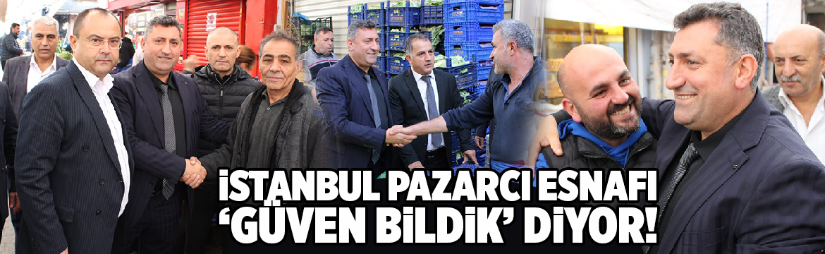 İstanbul Umum Pazarcılar Esnaf Odası’nda