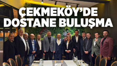 Çekmeköy’ün tanınmış iş insanlarından Lütfü Tiryakioğlu, siyasi parti ilçe başkanları