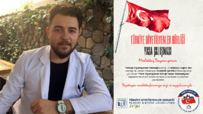 Türk diyetisyenler birliği yasası ve oda kurulması noktasında gerek Türkiye