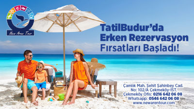 Misafirlerine kaliteli ve keyifli tatil deneyimlerine aracılık eden TatilBudur’da erken