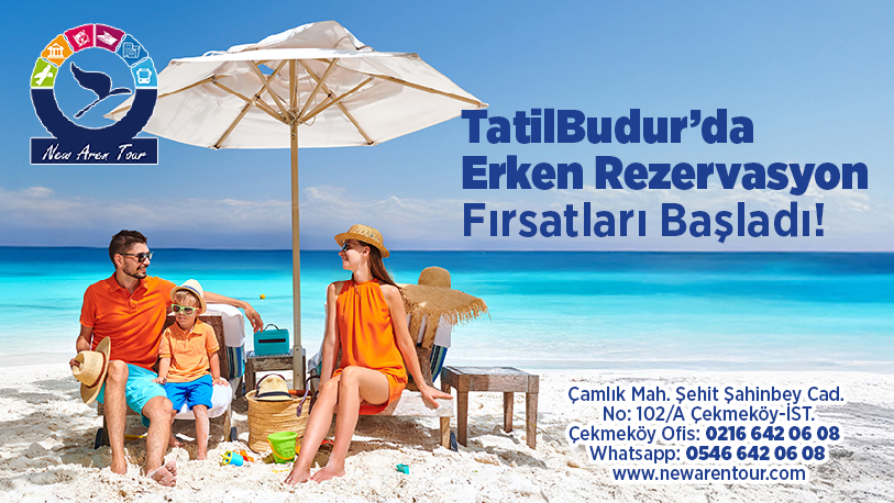 Misafirlerine kaliteli ve keyifli tatil deneyimlerine aracılık eden TatilBudur’da erken