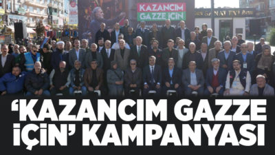 Ümraniye Belediyesi tarafından Gazze’deki sivillere destek olmak amacıyla başlatılan “Kazancım