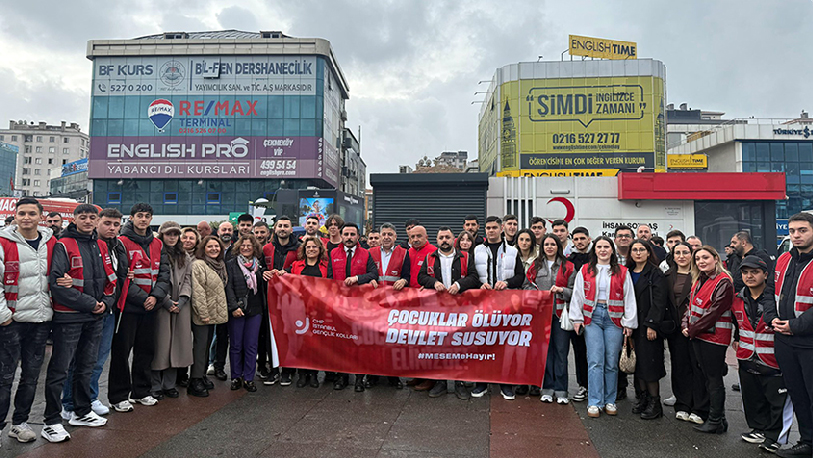 “MESEM’e hayır!” diyerek iş kazalarındaki çocuk ölümlerine dikkat çeken Cumhuriyet