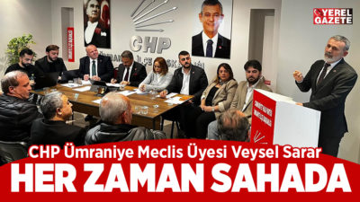 Cumhuriyet Halk Partisi’nin Ümraniye siyasetindeki önde gelen etkili isimlerinden Belediye