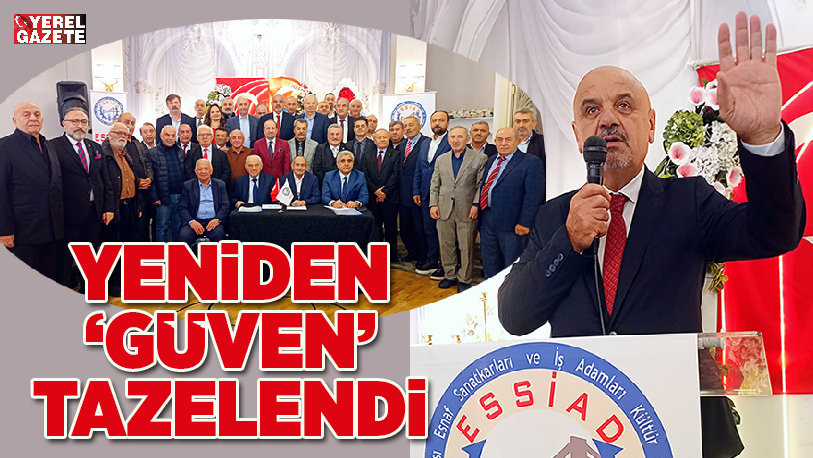 Yedinci olağan genel kurulunu gerçekleştiren Anadolu Yakası Esnaf Sanatkarları ve