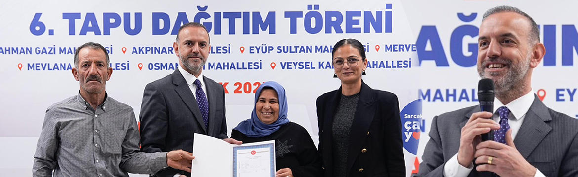 Sancaktepe Belediyesi, yıllardır süren tapu