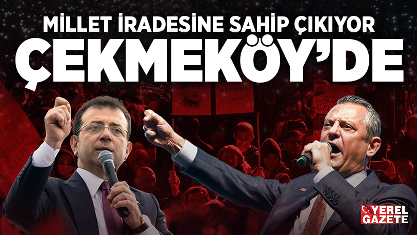 Cumhuriyet Halk Partisi’nin, Cumhurbaşkanı adayı Ekrem İmamoğlu’na özgürlük ve erken