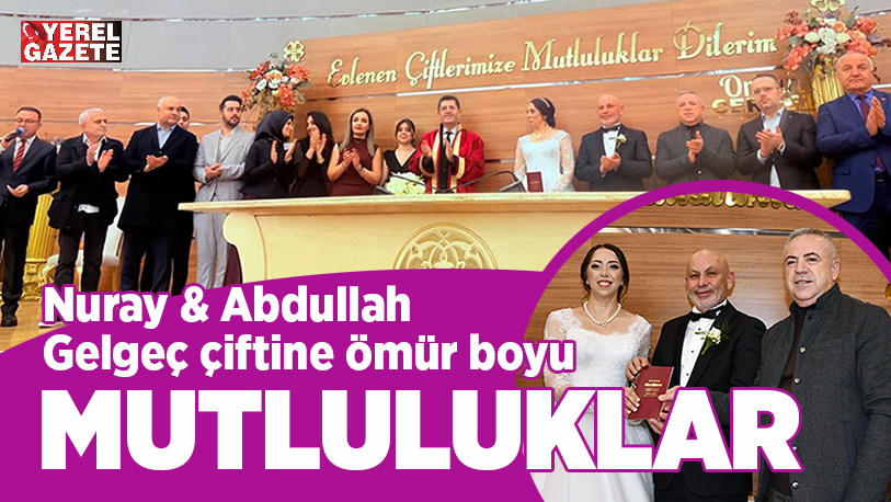 Hafta sonu Çekmeköy Nikah Sarayı’nda Kaymakam Resul Çelik, Belediye Başkan