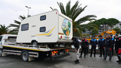 Maltepe Belediyesi, ilçedeki karavan işgallerine yönelik sürdürdüğü başarılı çalışmalara hız