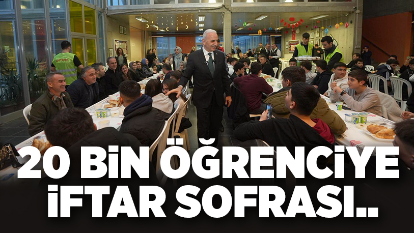 Ümraniye Belediyesi, Ramazan ayı boyunca ilçedeki 24 lisede 20 bin