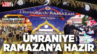 Ümraniye Belediyesi, Ramazan ayının manevi atmosferini ilçe sakinleriyle buluşturmak için