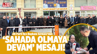 İlçe Başkanı Fatih Sırmacı yönetimindeki AK Parti Çekmeköy Teşkilatı, Ramazan