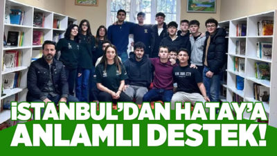 Deprem sonrası eğitimde oluşan eşitsizliği azaltmak amacıyla harekete geçen gönüllü