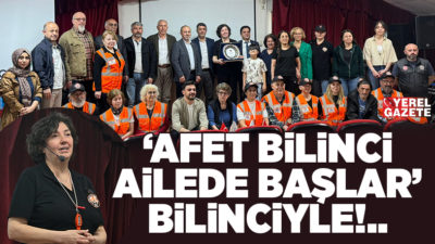 “Afet bilinci ailede başlar” diyerek Afet Dayanışma Ağı ADA organizasyonuyla