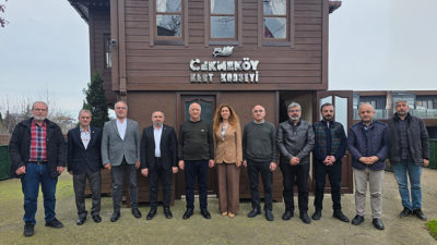 Saadet Partisi İlçe Başkanı Abdülbaki Polat ve yönetim kurulu üyelerinin