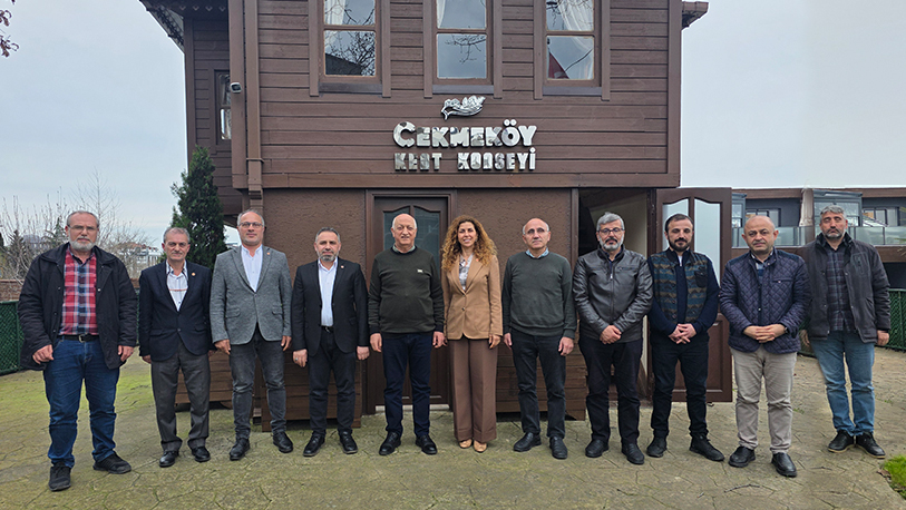 Saadet Partisi İlçe Başkanı Abdülbaki Polat ve yönetim kurulu üyelerinin