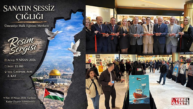 Hafta sonu anlamlı bir sergiye ev sahipliği yapan Ümraniye Canpark