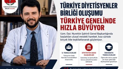 Uzm. Dyt. Nurettin Şahinli Genel Başkanlığında Başlatılan Ulusal Mesleki Hareket,