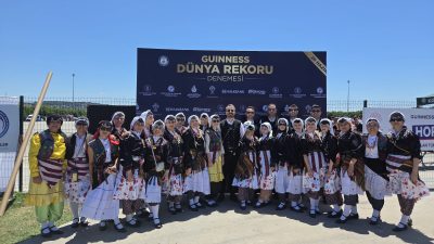 Türkiye Halk Oyunları Federasyonu tarafından düzenlenen “Horon Bizumdur” Guinness Dünya