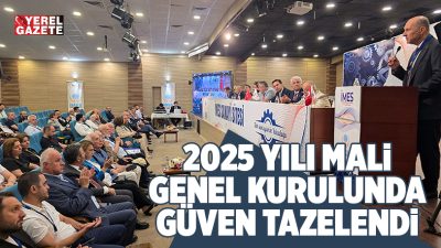 2025 yılı mali genel kurulunu yoğun katılımla gerçekleştiren Türk sanayimizin
