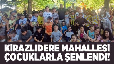 Her sene olduğu gibi bu sene de çocukların karne sevincini