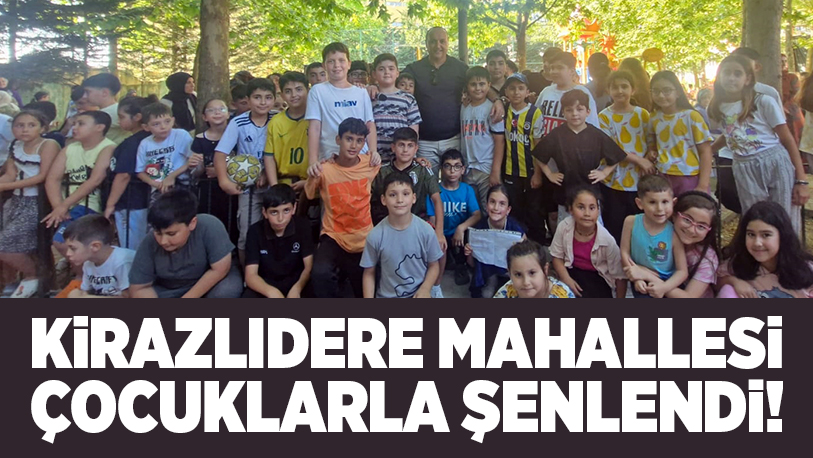 Her sene olduğu gibi bu sene de çocukların karne sevincini