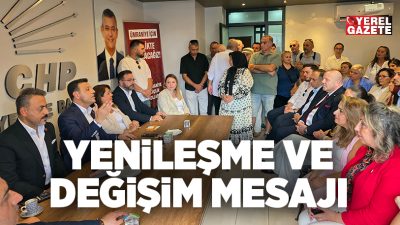 Ümraniye’de partisinin düzenlediği bir dizi saha çalışmasına katılan Cumhuriyet Halk